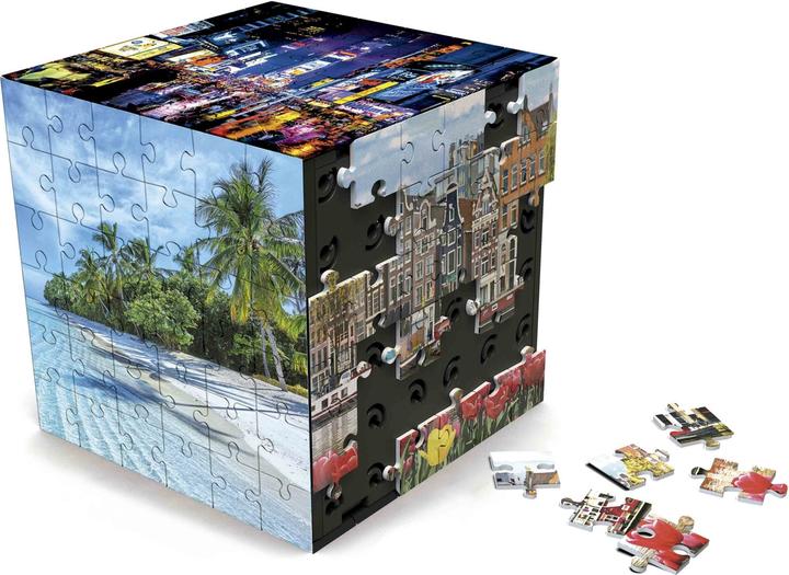 Immagine prodotto Educa Puzzle cubo 3D da viaggio (216 pezzi)