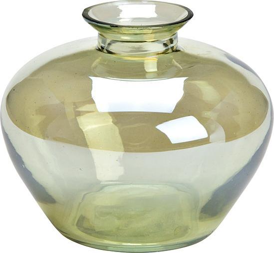 Produktbild G. Wurm Vase aus Glas Grün (B/H/T) 12x10x12cm