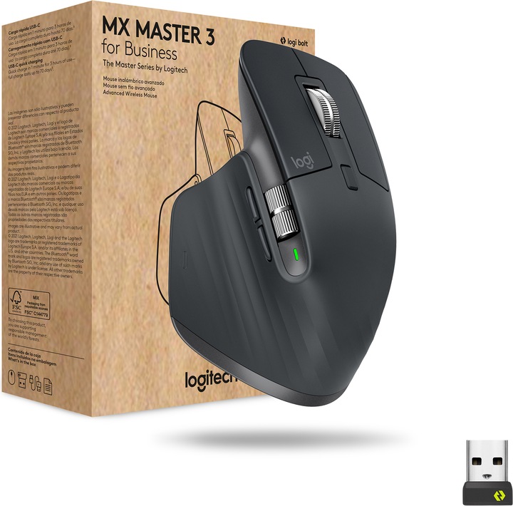 Actual product image Logitech MX Master 3 (Wireless)