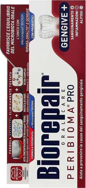 Immagine prodotto Biorepair Peribioma Pro Dentifricio - Zubni Pasta Proti Paradentoze (75 ml)