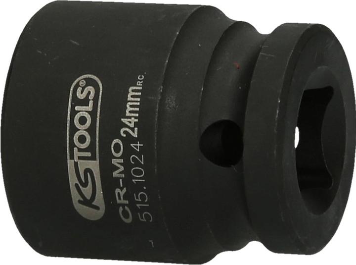 Actual product image KS Tools 1/2" power socket short (24 mm)