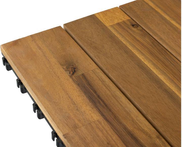 Immagine prodotto Cocon Balkon-& Terrassenplatten Akazie, 60 x 30 cm, 6 Stück (6x)