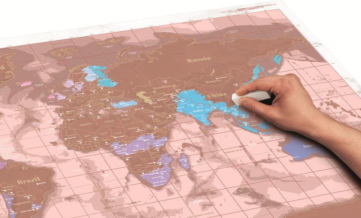 Image du produit Luckies Scratch Map (82 x 60 cm)