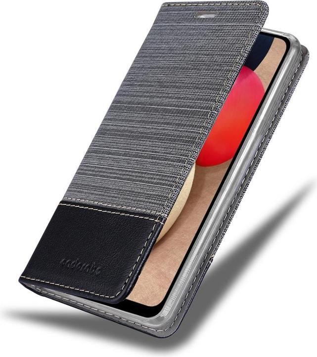Actual product image Cadorabo Book Jeans Optics Cover (Samsung Galaxy A02s)
