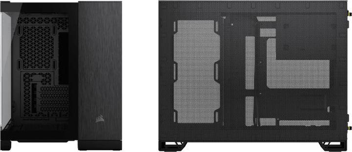 Produktbild Corsair 2500X (schwarz/anthrazit, Tempered Glass x 2) (mATX, Mini-ITX)