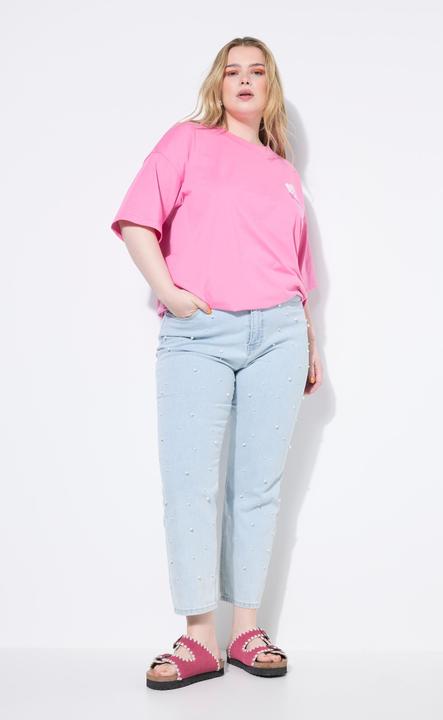 Produktbild Studio Untold Mom-Jeans, Zierperlen, 5-Pocket (54)