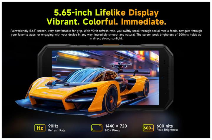 Produktbild Ulefone Armor X32 Pro EU (256 GB, Future black, 5.65", Dual SIM, 5G)