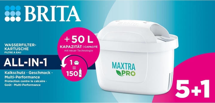 Immagine prodotto Brita Cartucce filtranti Maxtra Pro All-In-1 5+1 pezzi (6 x)