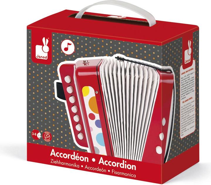 Immagine prodotto Janod Fisarmonica dei coriandoli (Inglese, Spagnolo, Francese, Italiano, Tedesco)