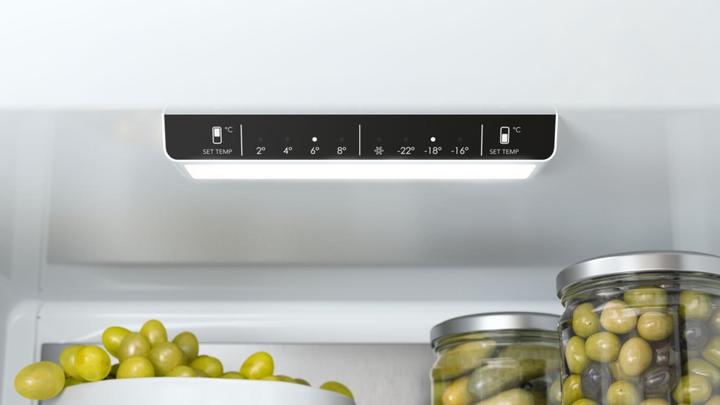 Produktbild Asko Kühl-Gefrierkombination freistehend PREMIUM RFN23841B Front BlackSteel und schwarz (326 l)