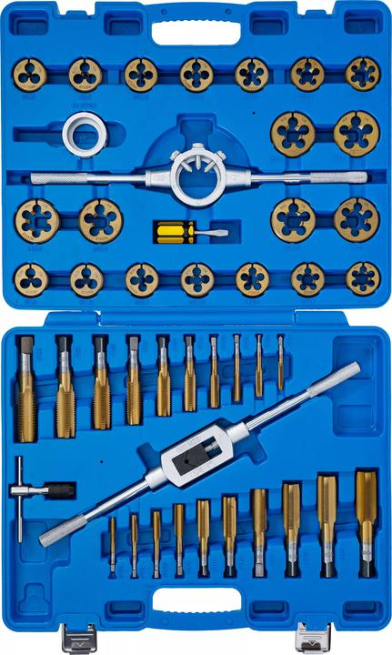 Produktbild BGS Gewindeschneid-Satz Tin-beschichtet M6 - M24 45-tlg.