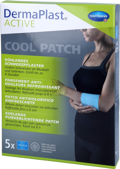 Actual product image Hartmann Dermaplast Act Cool10x14cm, 5 pcs. (5 x)
