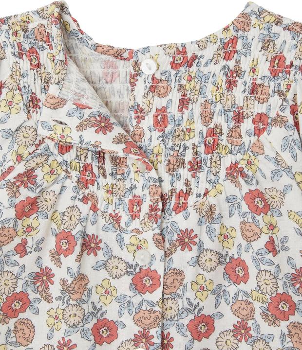 Actual product image Vertbaudet Gesmoktes Baby Kleid (68)