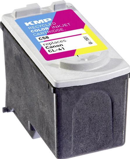 Produktbild KMP C58 Tintenpatrone color kompatibel mit Canon CL-41 (M, C, Y)