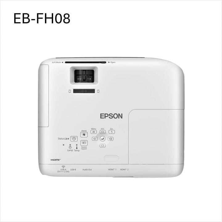Actual product image Epson EB-FH08 (Full HD, 3600 lm, 1.22 - 1.46:1)