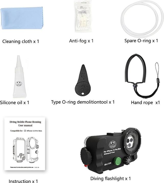 Produktbild Seafrogs Mobile Housing iPhone 12 Pro Max