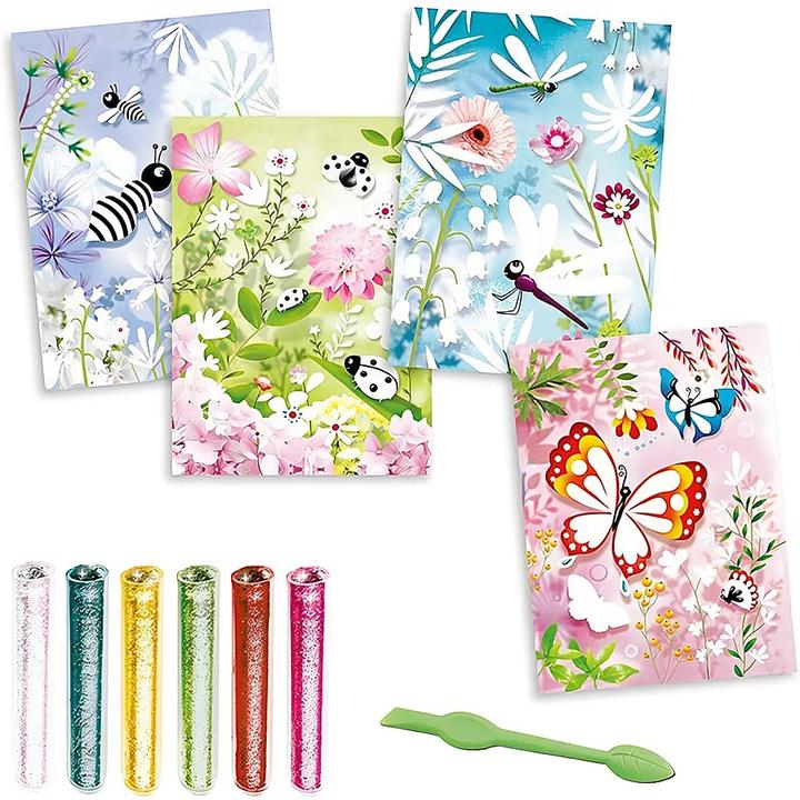 Produktbild Djeco Flitterbilder Schmetterlinge