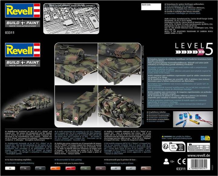 Produktbild Revell SLT 50-3 Elefant Leopard 2A4