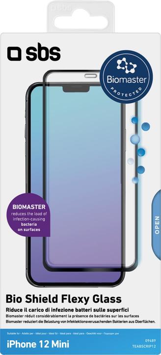 Image du produit SBS Bio Shield Nano Glass antibactérien Apple iPhone 12 mini (6 pcs, Apple iPhone 12 mini)