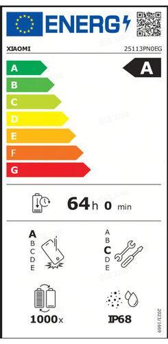 Energy Label Xiaomi 17 12+512GB Venture Green (512 GB, Green, Venture green, 6.30", 5G)