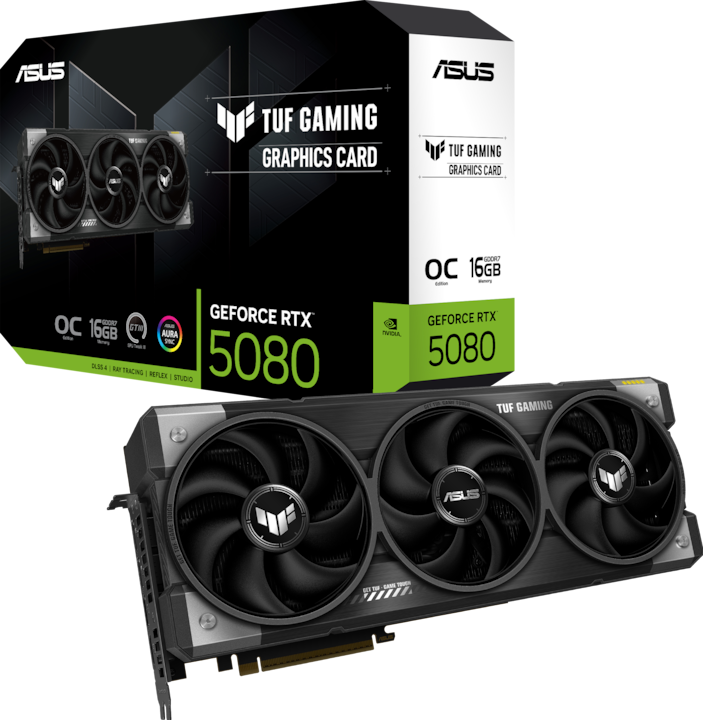 Actual product image ASUS TUF RTX 5080 GAMING OC (16 GB)