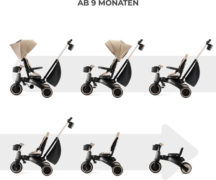 Image du produit KinderKraft tricycle JAZZ 2 BEIGE