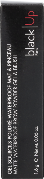 Actual product image Black Up Mat Finish Foundation (#02)