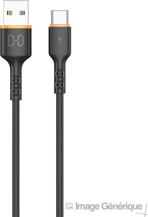 Générique Data Type-C to USB cable - 1m - Black (Compatible, Blister) (1 m)