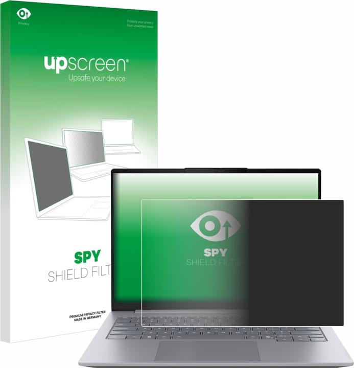 upscreen Blickschutzfilter Anti-Spy Privacy Filter Blaulicht-Schutz (14", 16:10)