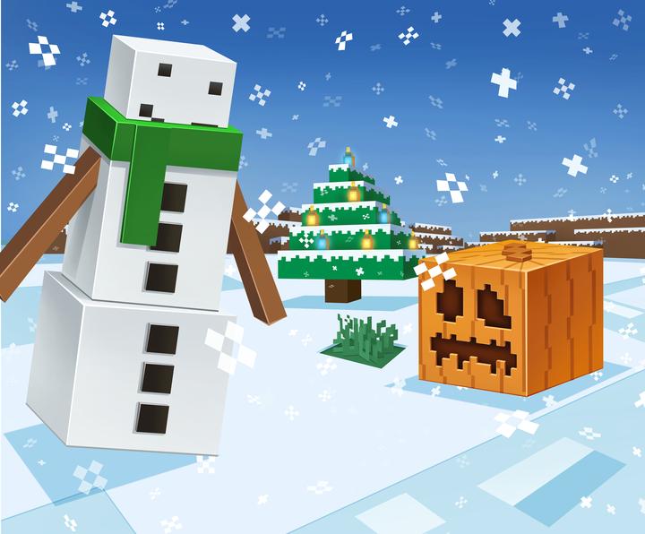 Actual product image Minecraft Advent calendar