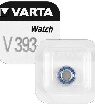 Produktbild Varta Watch V393 (1 Stk., SR48 / SR754 / V309 / V393 / 309 / 393 / SG5, 65 mAh)