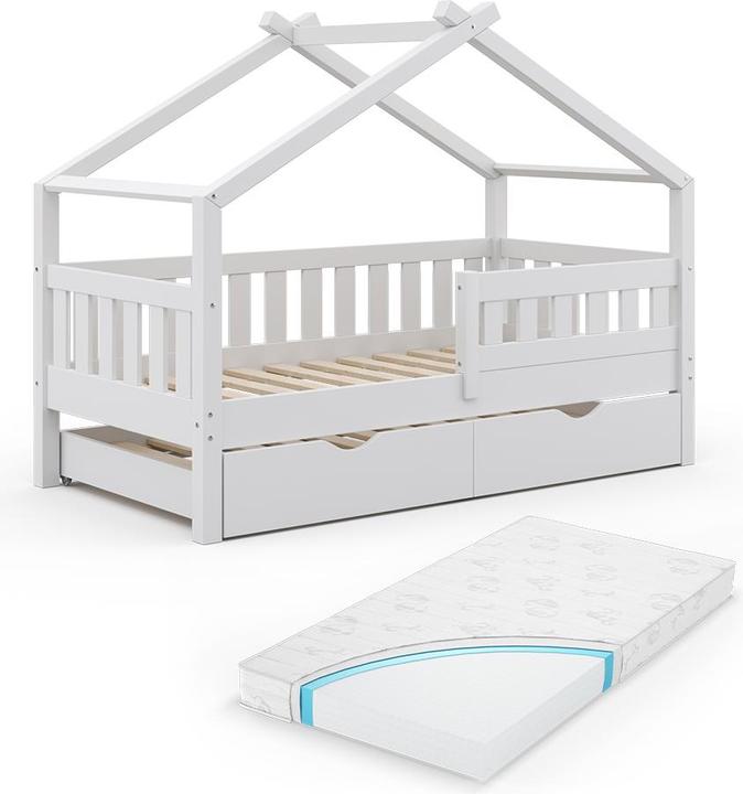 VitaliSpa Design mit Gästebett und Matratze (80 x 160 cm)