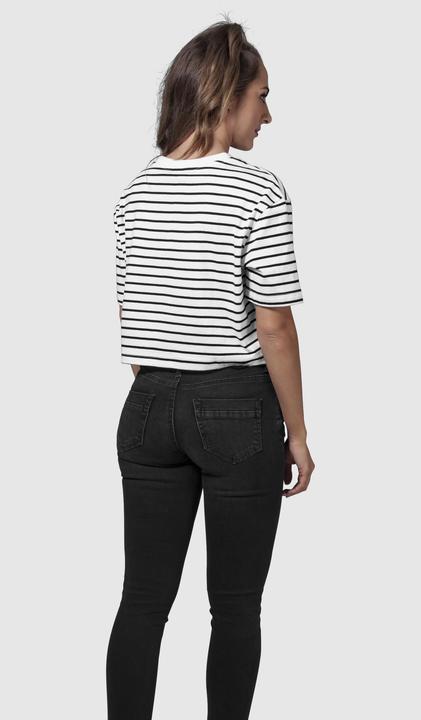 Produktbild Urban Classics Ladies Short Striped Oversized Tee (S)