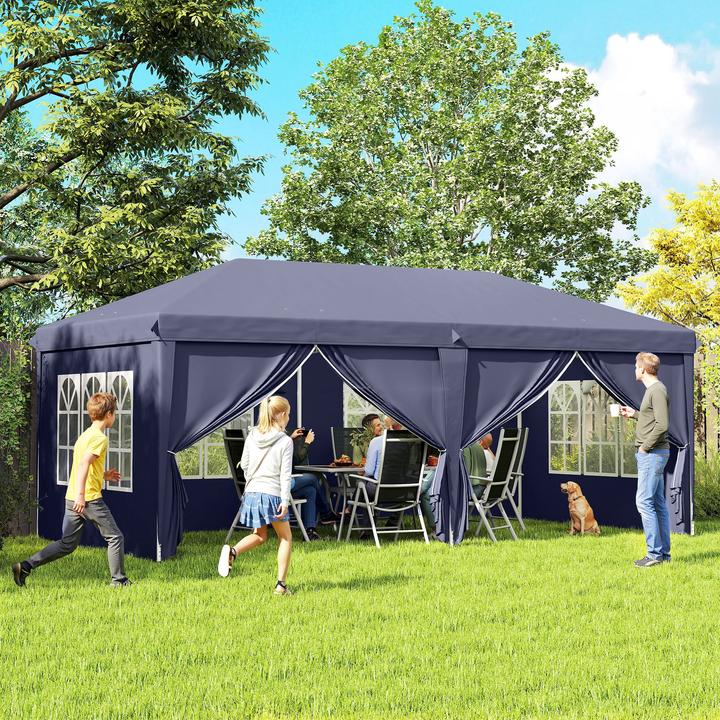 Image du produit Outsunny Pavillon pliable (585 cm, 295 cm)