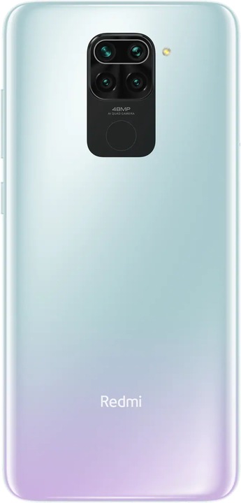 Produktbild Xiaomi Redmi Note 9 (128 GB, Polar White, 6.53", Dual SIM + SD, 48 Mpx, 4G)