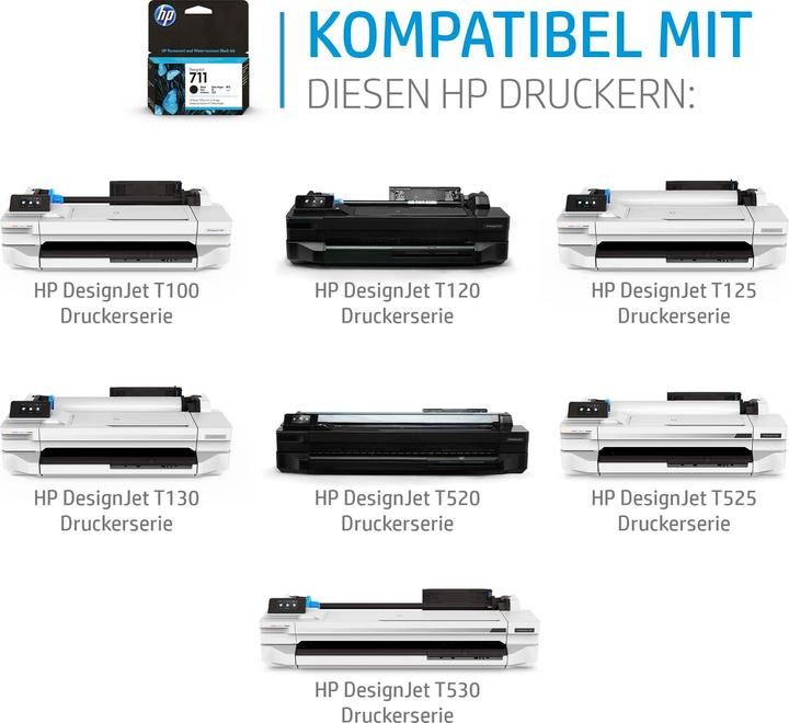 Produktbild HP 711xl (BK)