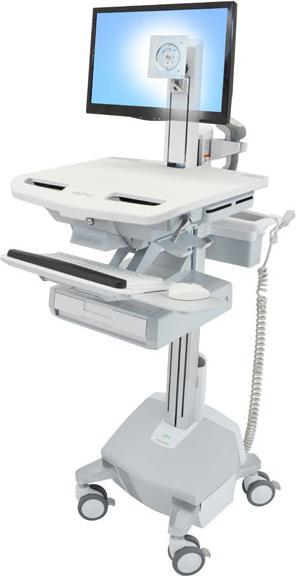 Productafbeelding Ergotron Trolley voor LCD-scherm/Keyboard/Muis/CPU/Notebook/Barcode Scanner - Medisch