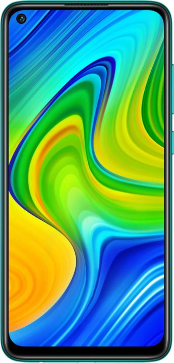 Produktbild Xiaomi Redmi Note 9 (64 GB, Forest Green, 6.53", Dual SIM + SD, 48 Mpx, 4G)
