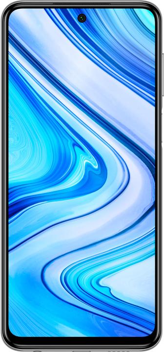 Actual product image Xiaomi Redmi Note 9 Pro (128 GB, Glacier White, 6.67", Dual SIM + SD, 4G)