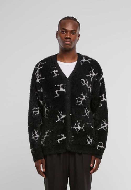 Actual product image Huf Cracked Cardigan - 123481 (M)
