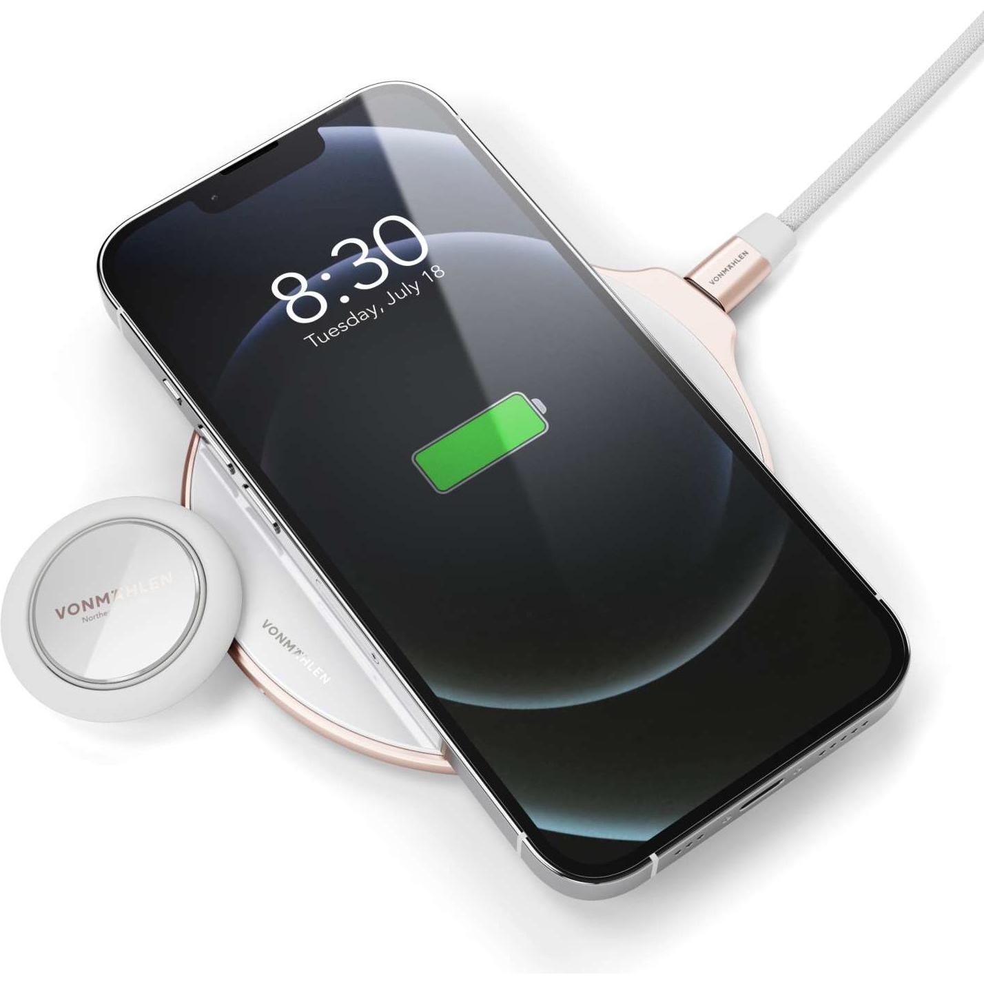 Vonmählen Phone Grip Backflip Pure Light Gray, Smartphone Halterung, Grau