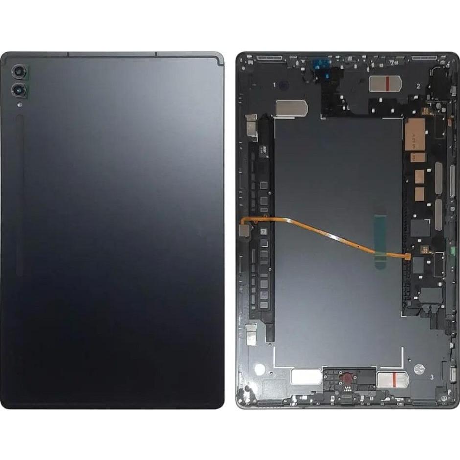 Samsung Galaxy Tab S9 Ultra Back Cover - Gray (Samsung Galaxy Tab S9 Ultra), Cover tablet, Grigio