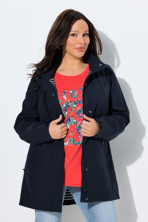 Actual product image Ulla Popken HYPRAR Waterproof Softshell Jacket (62)
