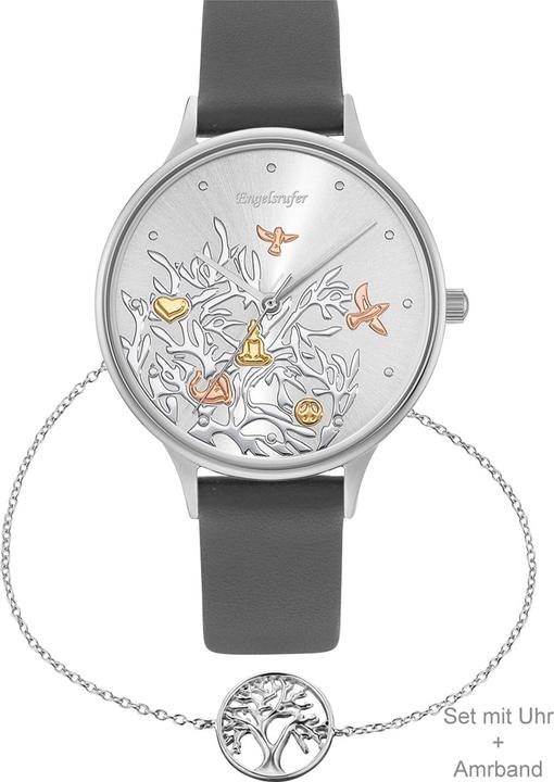 Produktbild Engelsrufer ERWO-TREE-03 Lebensbaum Set Damenuhr 34mm 5ATM (Analoguhr, 34 mm)