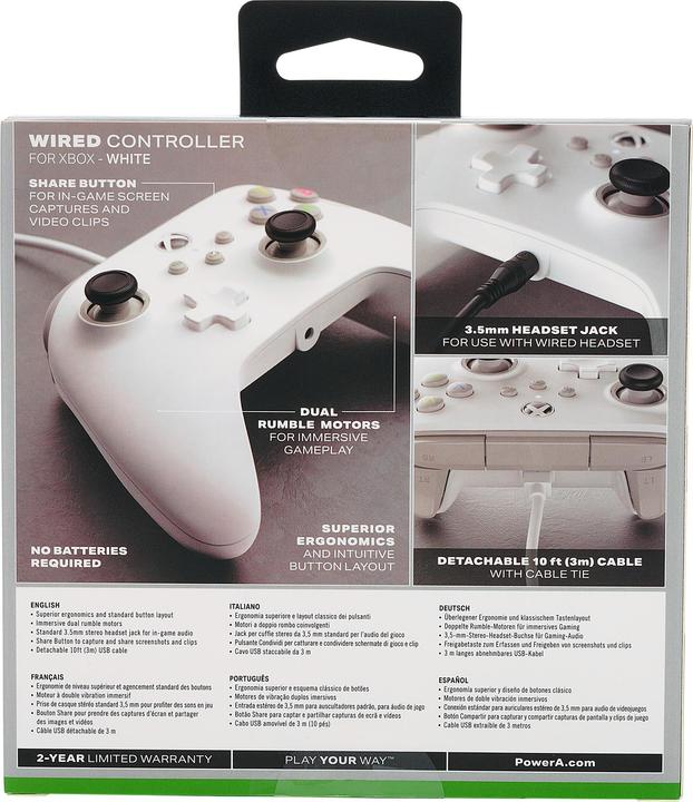 Produktbild PowerA Wired Controller (PC, Xbox Series S, Xbox Series X)