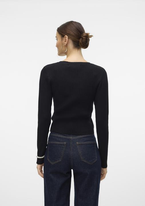 Image du produit Vero Moda Vmglory Rib Ls V-Neck Cardigan Ga Noos (XS)