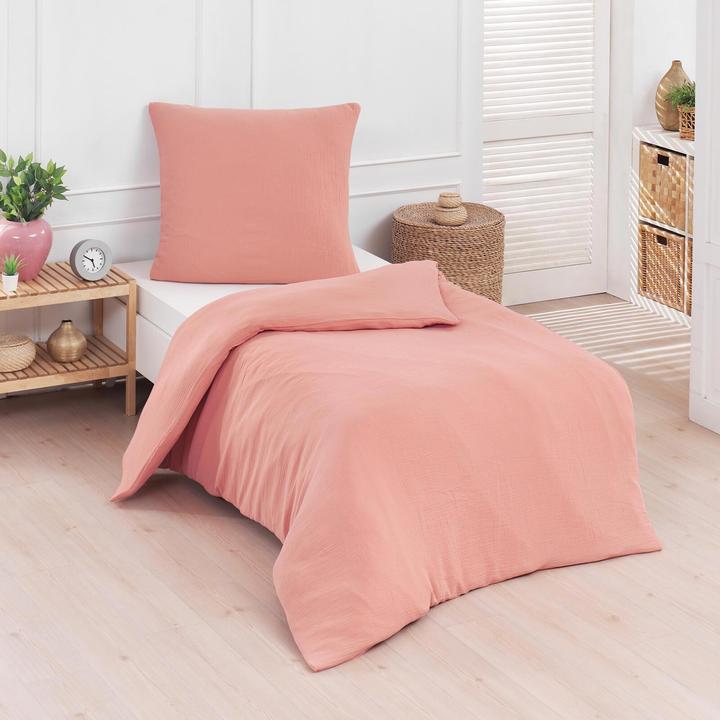 Produktbild Traumschlaf Musselin Uni (Duvetbezug, 135x200 cm + 80x80 cm)