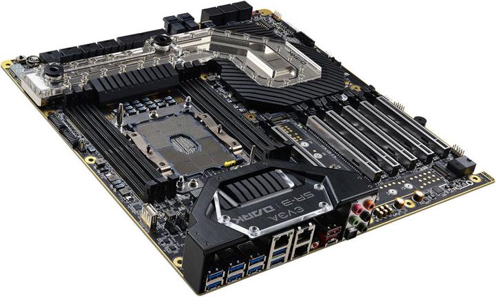 Produktbild EVGA SR-3 Dark, Intel C622 Mainboard - Sockel 3647 (LGA 3647, Intel C622, E-ATX)