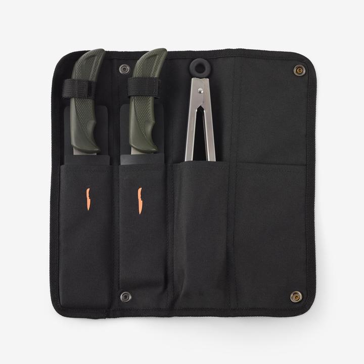 Actual product image Solognac Kitchen knife set Camping Bushcraft BBQ