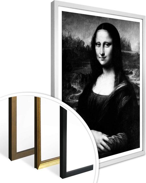 Produktbild Trenddeko Da Vinci - Mona Lisa (60 x 80 cm)